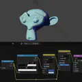 「Blender」最简单的三渲二受光源影响j